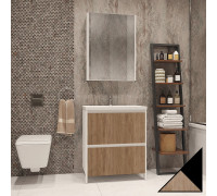 Мебель для ванной Velvex Klaufs 70.2Y черная, шатанэ, напольная