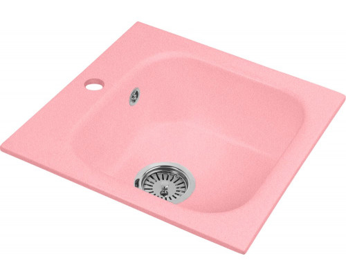 Мойка кухонная AquaGranitEx M-43 розовая