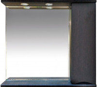 Зеркало-шкаф Misty Элвис 85 R венге