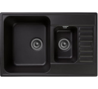 Мойка кухонная GranFest Quarz Z 21K черная