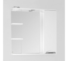 Зеркало-шкаф Style Line Жасмин 80/С белый