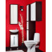 Мебель для ванной Бриклаер Бали 40 венге белый глянец R эмаль