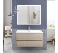 Мебель для ванной Art&Max Family 100, подвесная, Pino Bianco