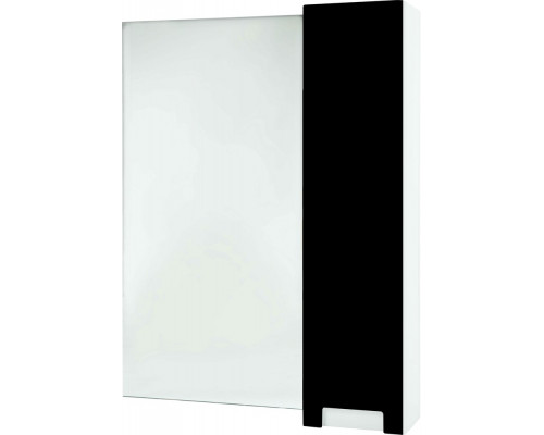Зеркало-шкаф Bellezza Пегас 60 R, черное