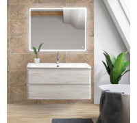 Мебель для ванной BelBagno Albano 90 подвесная, rovere vintage bianco