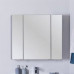 Зеркало-шкаф Aquanet Алвита 100 серый антрацит