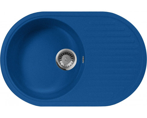 Мойка кухонная AquaGranitEx M-18 синяя