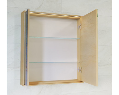 Зеркало-шкаф Raval Frame 75 дуб сонома, с подсветкой