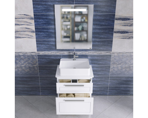 Мебель для ванной СанТа Нептун 70 напольная, со столешницей