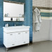 Мебель для ванной Sanflor Бруно 105 белый, орегон, напольная