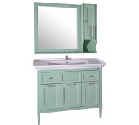 Мебель для ванной ASB-Woodline Гранда 105 зеленая