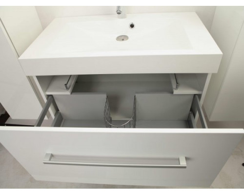 Мебель для ванной AQUATON Мадрид 80 белая с ящиком