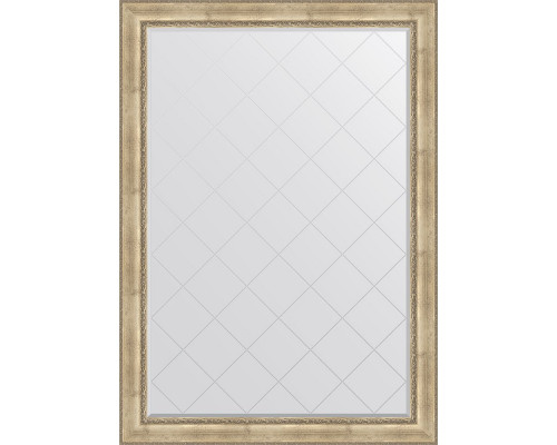 Зеркало Evoform Exclusive-G BY 4514 137x192 см состаренное серебро с орнаментом