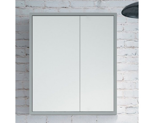 Зеркало-шкаф Corozo Айрон 60 серый, арт