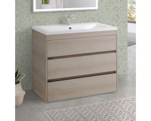Мебель для ванной Art&Max Family 90, напольная, Pino Bianco
