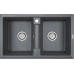 Мойка кухонная Paulmark PM238150-DG графит