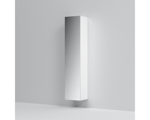 Шкаф-пенал AM.PM Spirit V2.0 35 L, зеркало, белый глянец