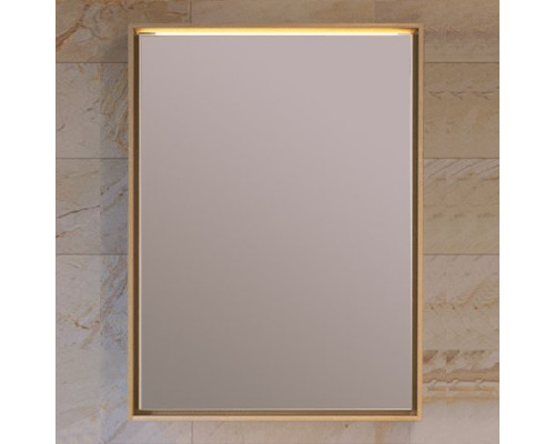 Зеркало-шкаф Raval Frame 60 дуб сонома, с подсветкой