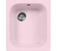 Мойка кухонная AquaGranitEx M-17 светло-розовая