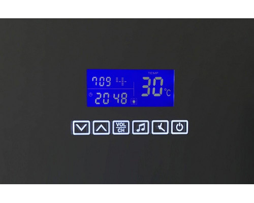 Зеркало BelBagno SPC-RNG-700-LED-TCH-RAD с bluetooth, термометром и радио