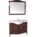Мебель для ванной ASB-Woodline Салерно 105 орех антикварный