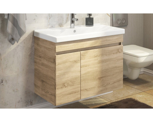 Мебель для ванной Comforty Тромсе 80 дуб сонома