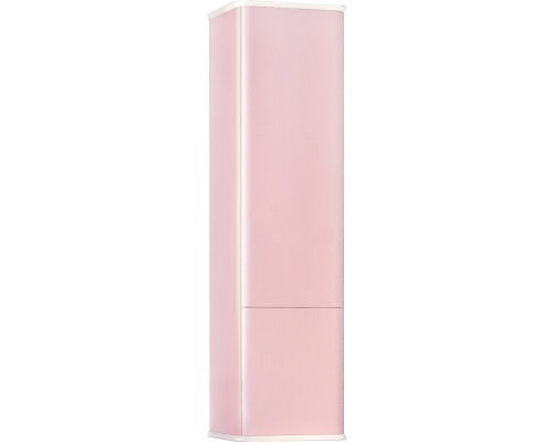 Шкаф-пенал Jorno Pastel 125 розовый иней