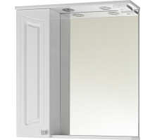 Зеркало-шкаф Vod-Ok Адам 75 L, белый