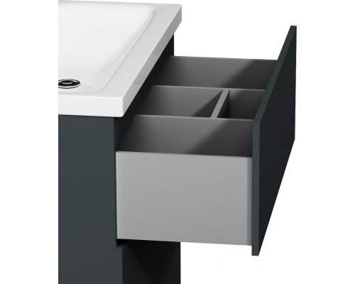 Мебель для ванной AM.PM Gem 75 графит матовый, напольная, с 2 ящиками