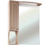 Зеркало-шкаф Bellezza Камелия 75 L светлый лен