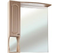 Зеркало-шкаф Bellezza Камелия 85 L светлый лен