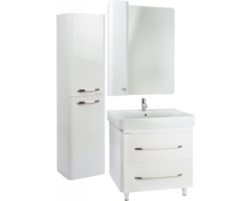 Зеркало-шкаф Bellezza Олимпия 60 белое