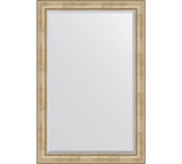Зеркало Evoform Exclusive BY 3636 122x182 см состаренное серебро с орнаментом