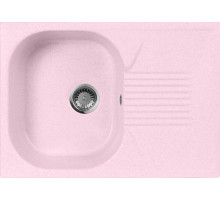 Мойка кухонная AquaGranitEx M-70 светло-розовая