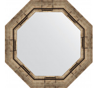 Зеркало Evoform Octagon BY 3667 54х54 см, серебряный бамбук