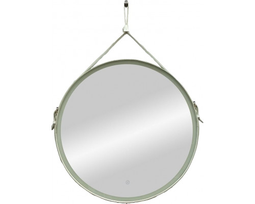 Зеркало Art&Max Milan 65 белый ремень