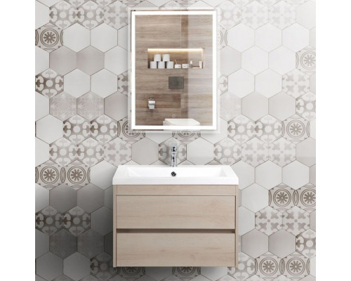 Мебель для ванной Art&Max Family 60, подвесная, Pino Bianco