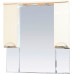 Зеркало-шкаф Misty Жасмин 105 с подсветкой, бежевая эмаль