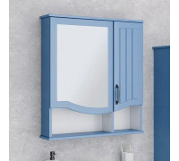 Зеркало-шкаф Runo Марсель 65, синий