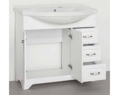 Мебель для ванной Style Line Олеандр-2 90 Люкс, белая