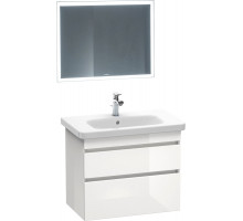 Мебель для ванной Duravit DuraStyle 80, подвесная, белая глянцевая