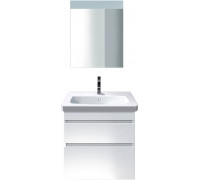 Мебель для ванной Duravit DuraStyle 60, подвесная, белая глянцевая