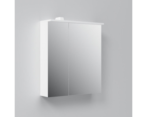 Зеркало-шкаф AM.PM Spirit V2.0 60 R с LED-подсветкой, белый глянец