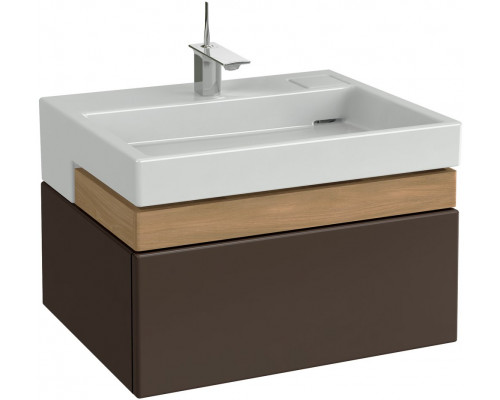 Мебель для ванной Jacob Delafon Terrace 80 ледяной коричневый лак
