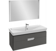 Мебель для ванной Jacob Delafon Reve 120 серый антрацит, 2 ящика