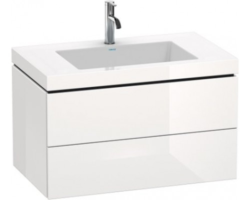 Мебель для ванной Duravit L-Cube 80, подвесная, белая глянцевая
