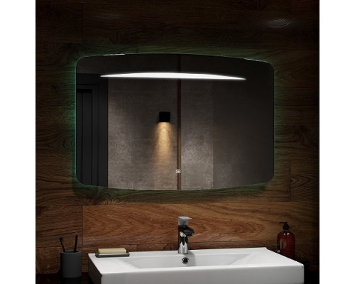 Зеркало Art&Max Gina 100х70 с подсветкой