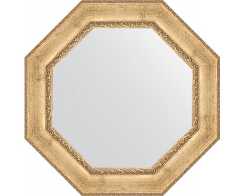 Зеркало Evoform Octagon BY 3672 83х83 см, состаренное серебро с орнаментом
