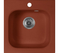 Мойка кухонная AquaGranitEx M-43 красный марс