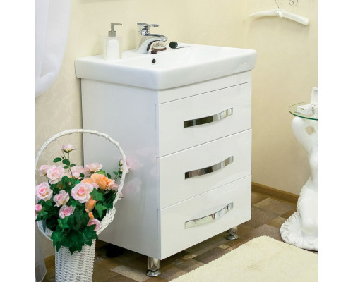 Мебель для ванной Sanflor Одри 80/2 напольная